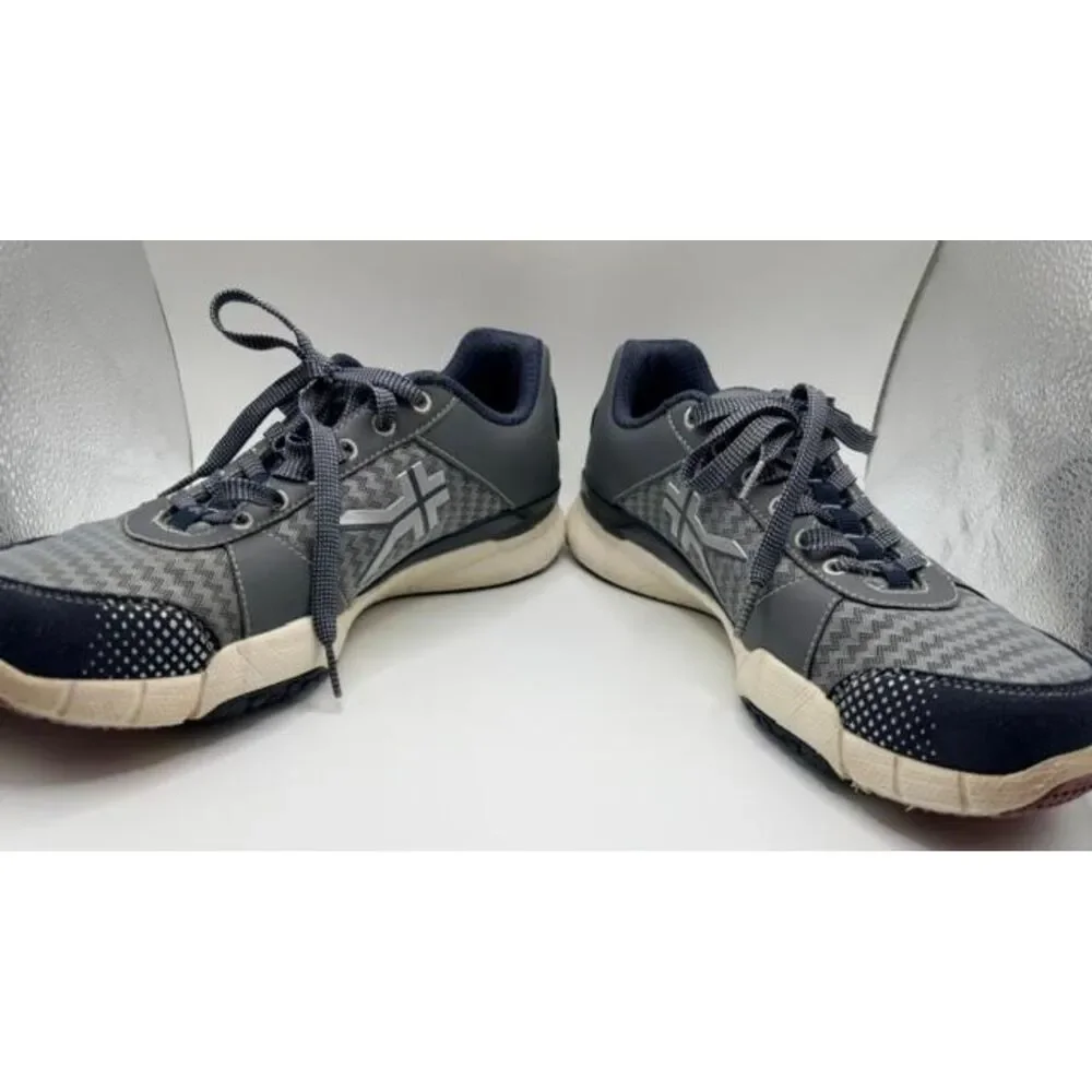Kuru Quantum Running Shoes 10.5 Gray Comfort Support Gym Sneaker Orthotic